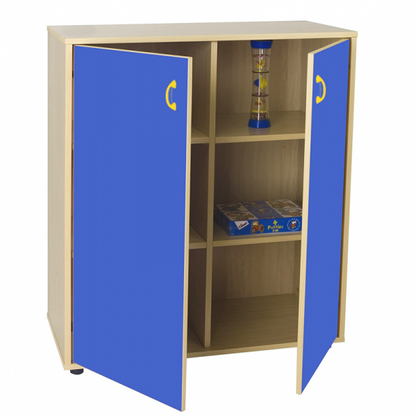 Cupboard Unit with Six Cubby Storage