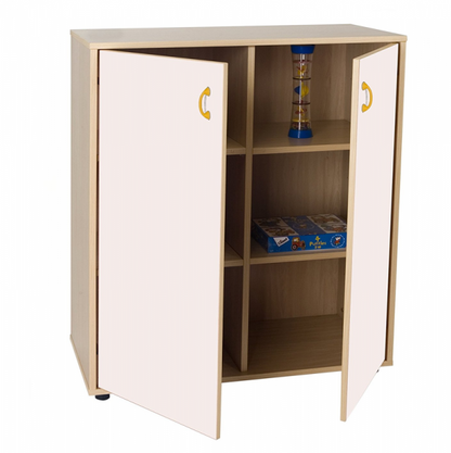 Cupboard Unit with Six Cubby Storage