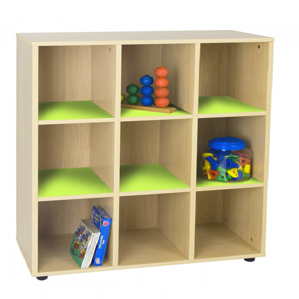 Nine Cubby Storage Unit