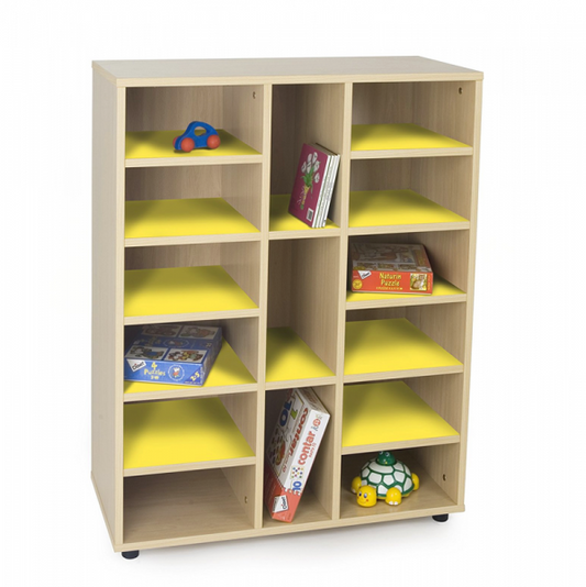 Fifteen Cubby Storage Unit
