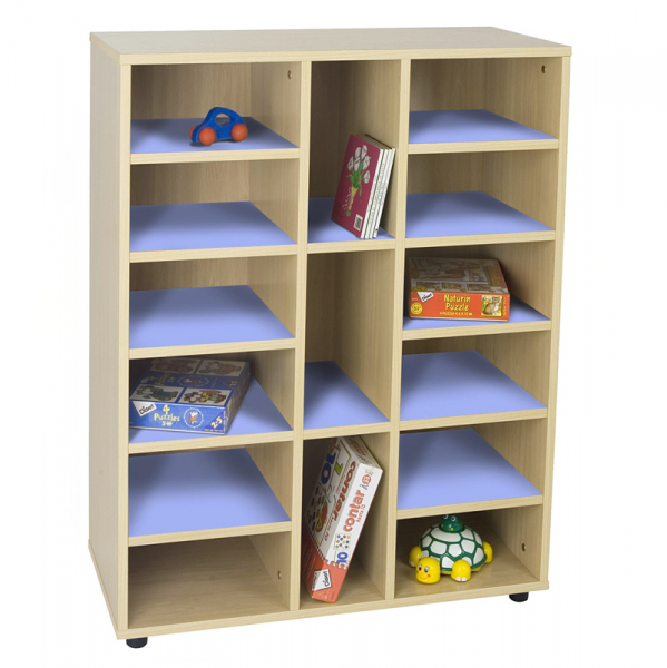 Fifteen Cubby Storage Unit