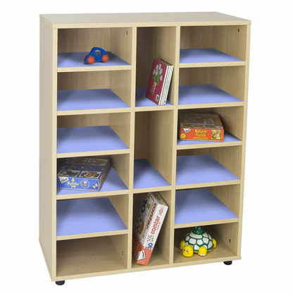 Fifteen Cubby Storage Unit