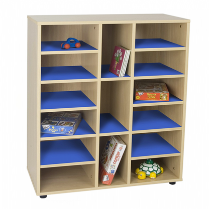 Fifteen Cubby Storage Unit
