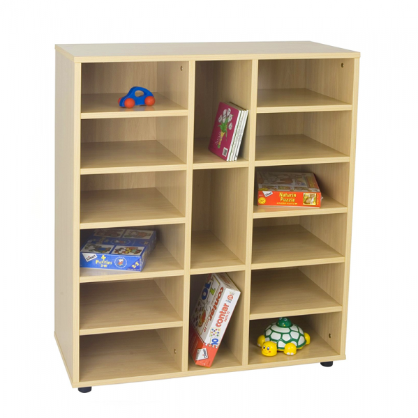 Fifteen Cubby Storage Unit