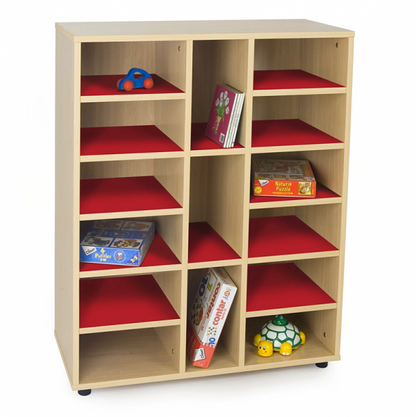 Fifteen Cubby Storage Unit