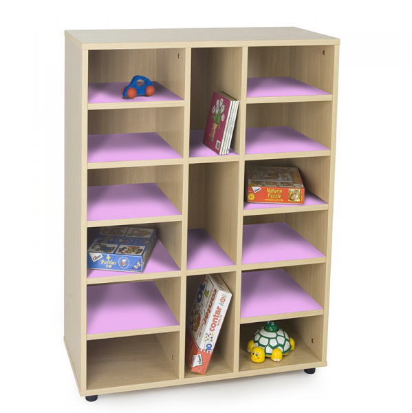 Fifteen Cubby Storage Unit