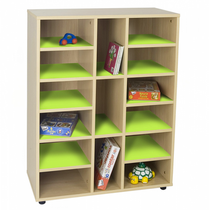 Fifteen Cubby Storage Unit