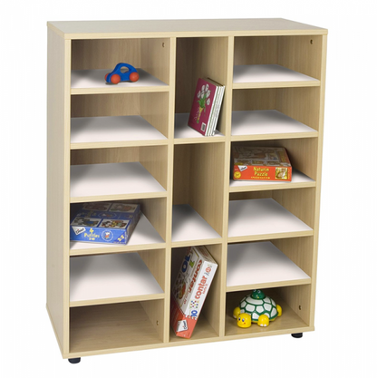 Fifteen Cubby Storage Unit