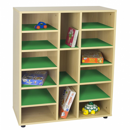 Fifteen Cubby Storage Unit