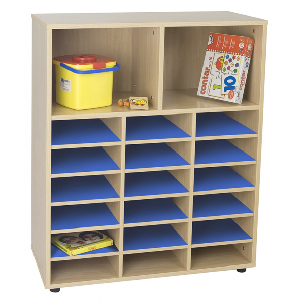 Twenty Cubby Storage Unit