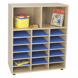Twenty Cubby Storage Unit