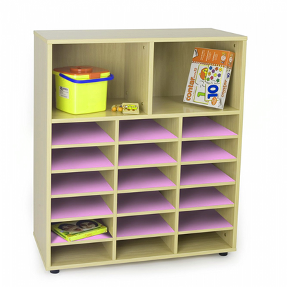Twenty Cubby Storage Unit