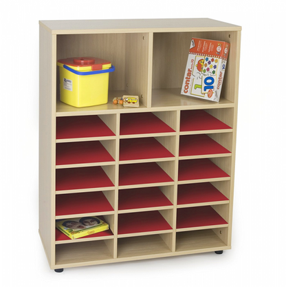 Twenty Cubby Storage Unit