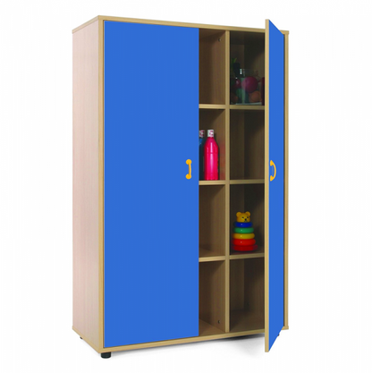 Cupboard Unit with Twelve Cubby Storage