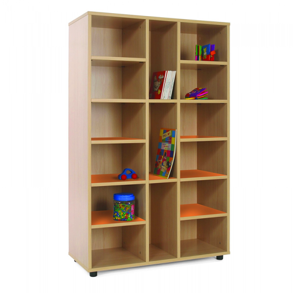 Fifteen Cubby Storage Unit