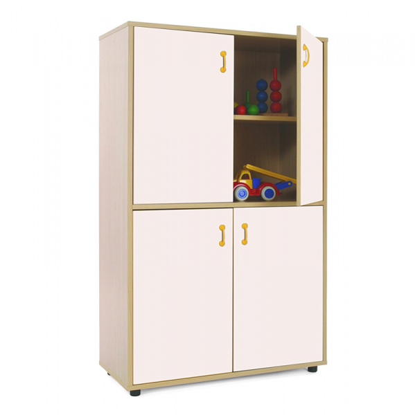 Cupboard Unit with Four Shelves Storage