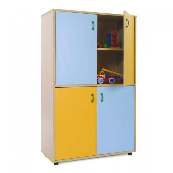 Cupboard Unit with Four Shelves Storage