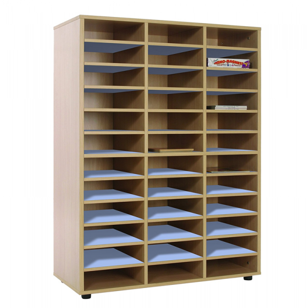 Thirty-six Cubby Storage Unit