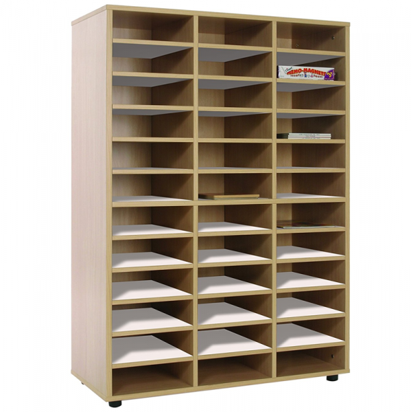 Thirty-six Cubby Storage Unit