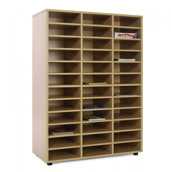 Thirty-six Cubby Storage Unit