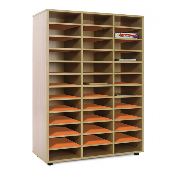 Thirty-six Cubby Storage Unit
