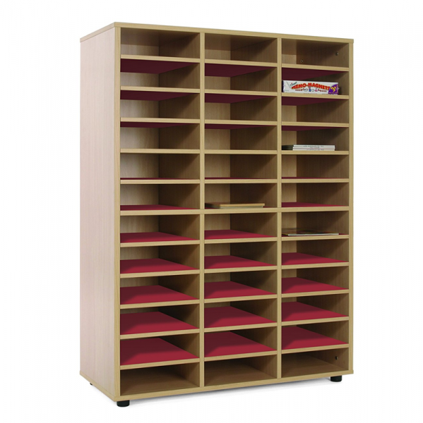 Thirty-six Cubby Storage Unit