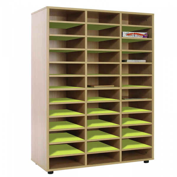 Thirty-six Cubby Storage Unit