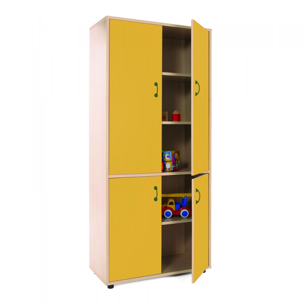 Cupboard Unit with Five Shelves Storage