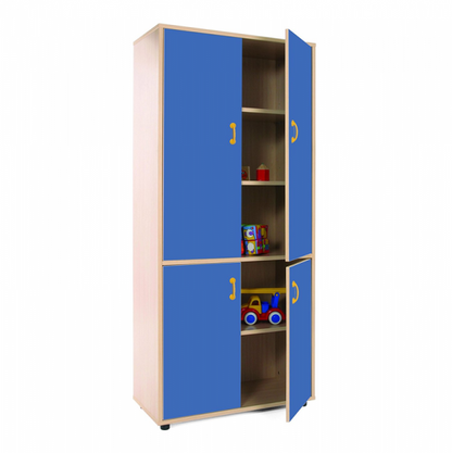 Cupboard Unit with Five Shelves Storage