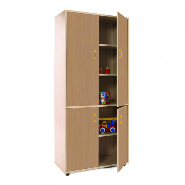 Cupboard Unit with Five Shelves Storage