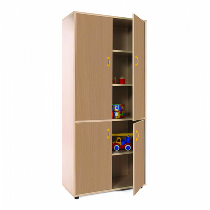 Cupboard Unit with Five Shelves Storage