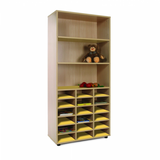 Shelves with Cubby Storage