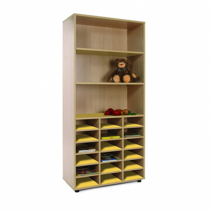 Shelves with Cubby Storage