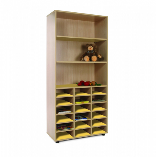 Shelves with Cubby Storage