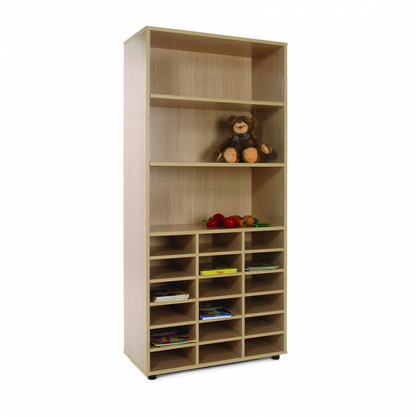 Shelves with Cubby Storage