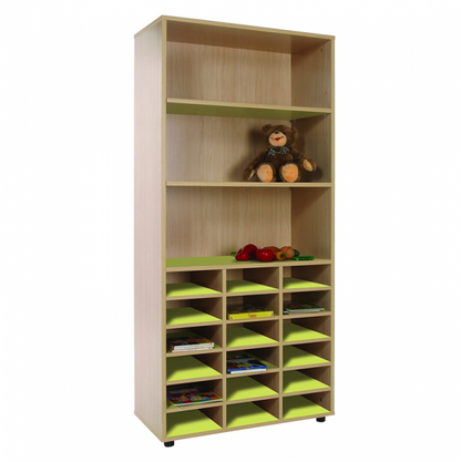 Shelves with Cubby Storage