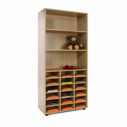 Shelves with Cubby Storage