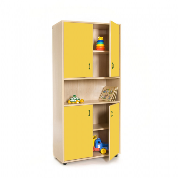 Cupboard Unit with Five Shelves Storage