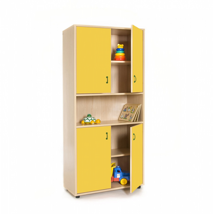 Cupboard Unit with Five Shelves Storage