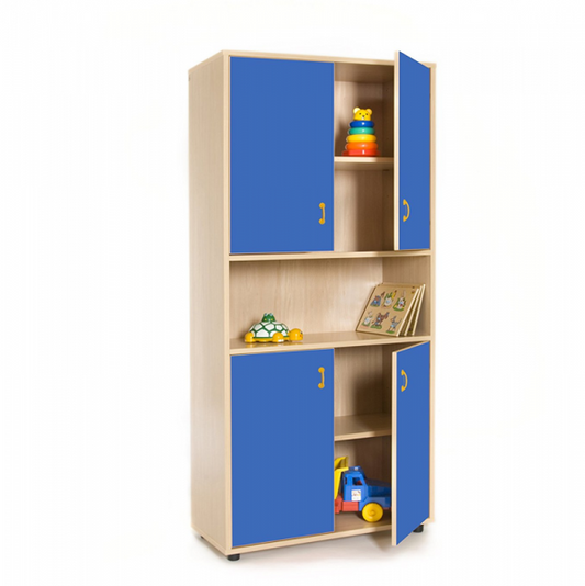 Cupboard Unit with Five Shelves Storage