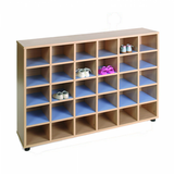 Thirty Cubby Storage Unit