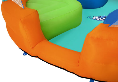 Dodge & Drench Water Park Jumper And Slider / Pool