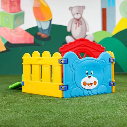 Bear and Train Ball Pit Playpen