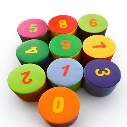 Colorful Comfortable Puff seats 10 Pcs
