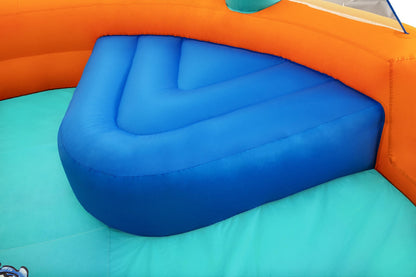 Dodge & Drench Water Park Jumper And Slider / Pool