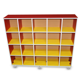Twenty Cubby Storage Unit