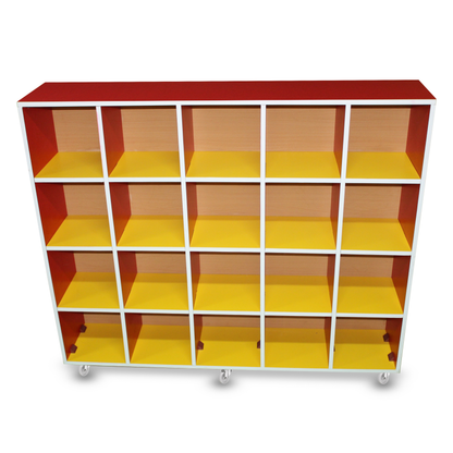 Twenty Cubby Storage Unit