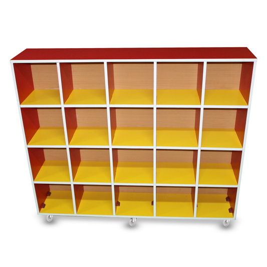 Twenty Cubby Storage Unit