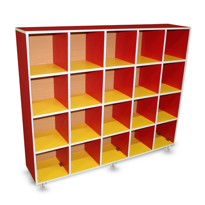 Twenty Cubby Storage Unit