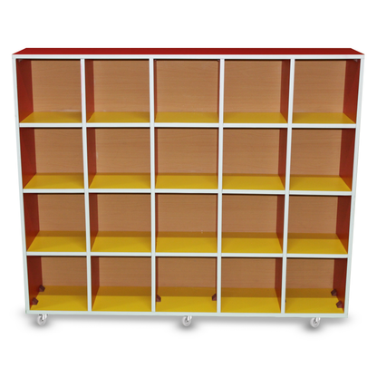 Twenty Cubby Storage Unit